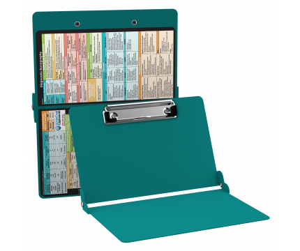 WhiteCoat Clipboard® - Teal Diagnostic Sonography Edition